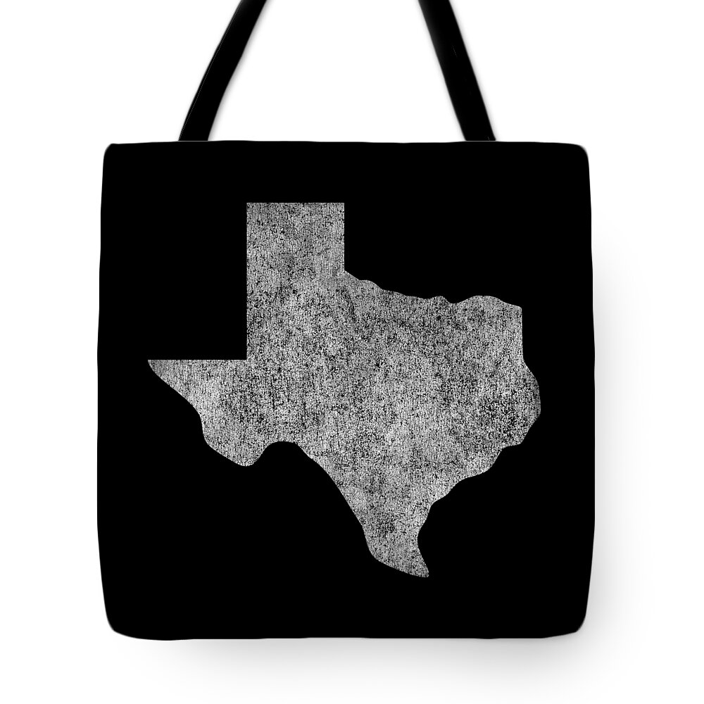 Funny Tote Bag featuring the digital art Texas Home Retro by Flippin Sweet Gear