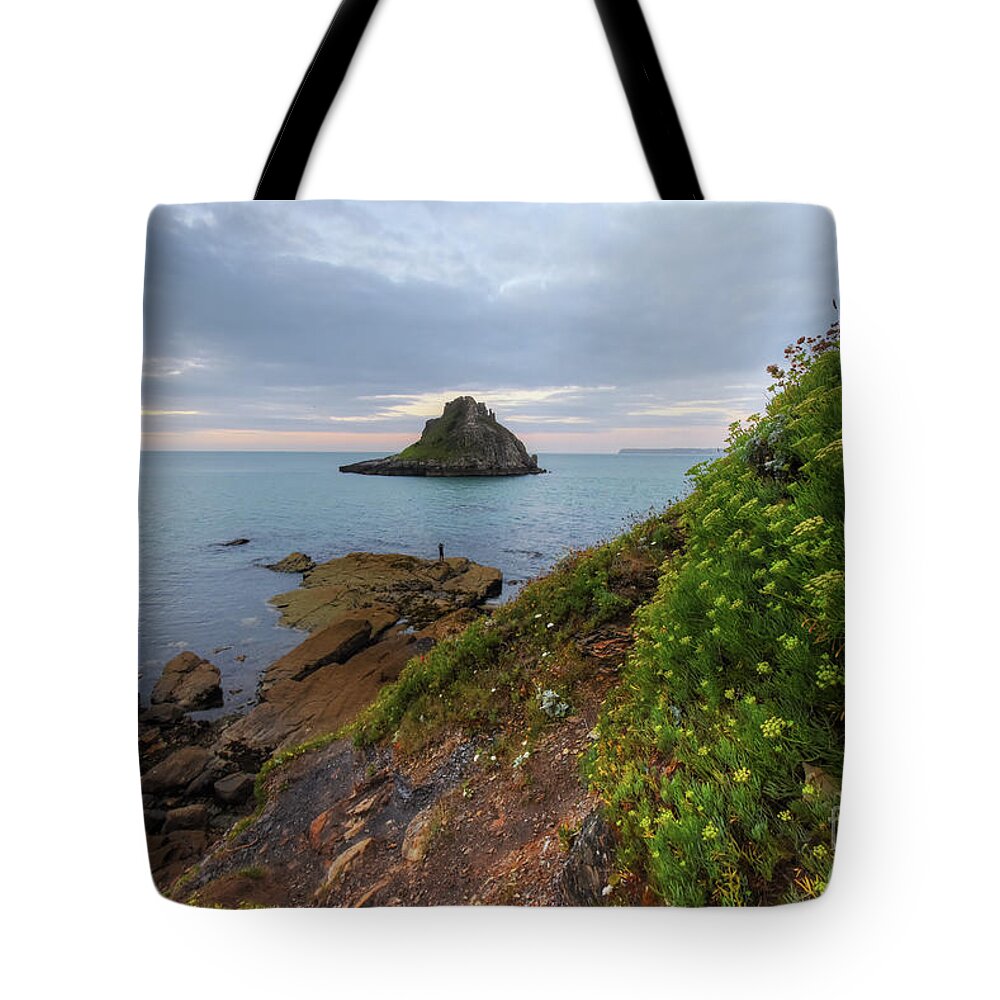 Torquay Tote Bag featuring the photograph Thatcher Rock 2.0 by Yhun Suarez
