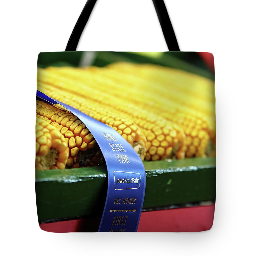 Corn Tote Bag featuring the photograph That's A Winner by Lens Art Photography By Larry Trager