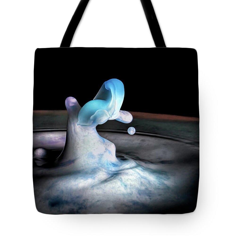 Photograph Tote Bag featuring the photograph The Baby Elephant by Michael McKenney