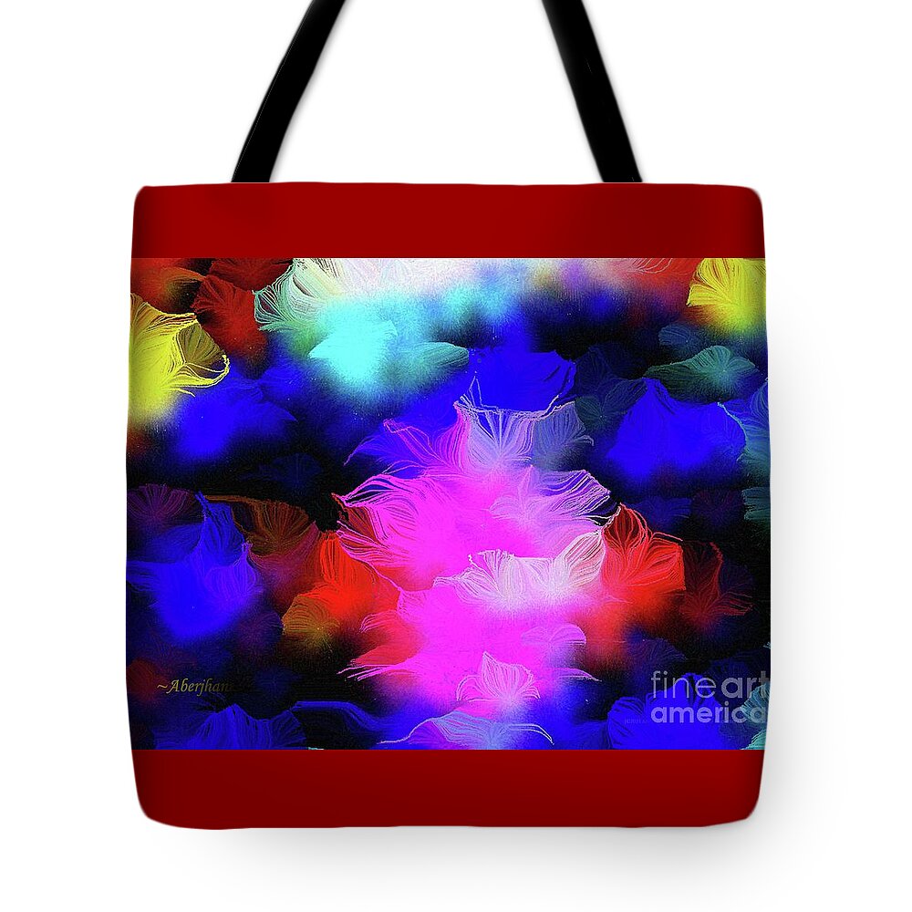 Beauty Tote Bag featuring the mixed media The Beauty of a Womans Wit and Wisdom by Aberjhani