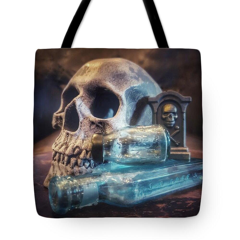 The Blues Tote Bag featuring the photograph The Blues by Dark Whimsy