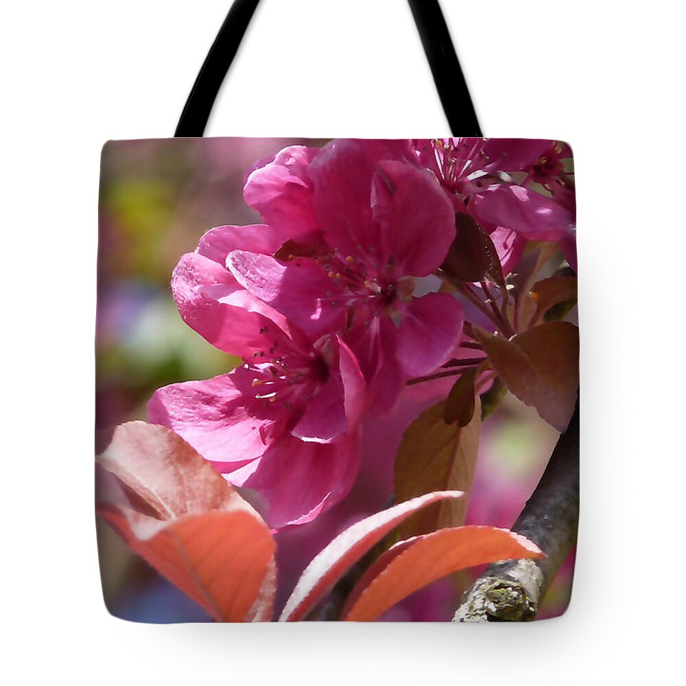 Nature Tote Bag featuring the mixed media The Call Of Love by Marvin Blaine