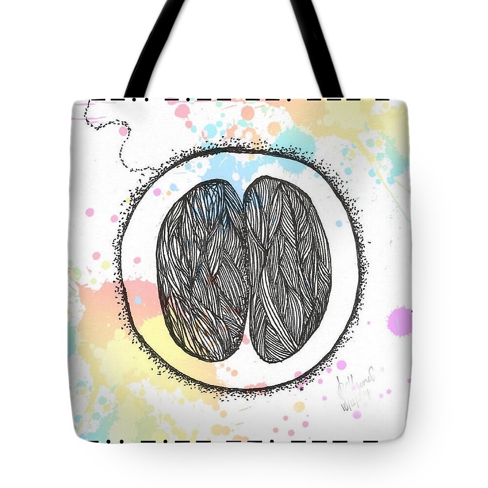The Carefree Zygote Tote Bag by Happy Ingenuity - Fine Art America