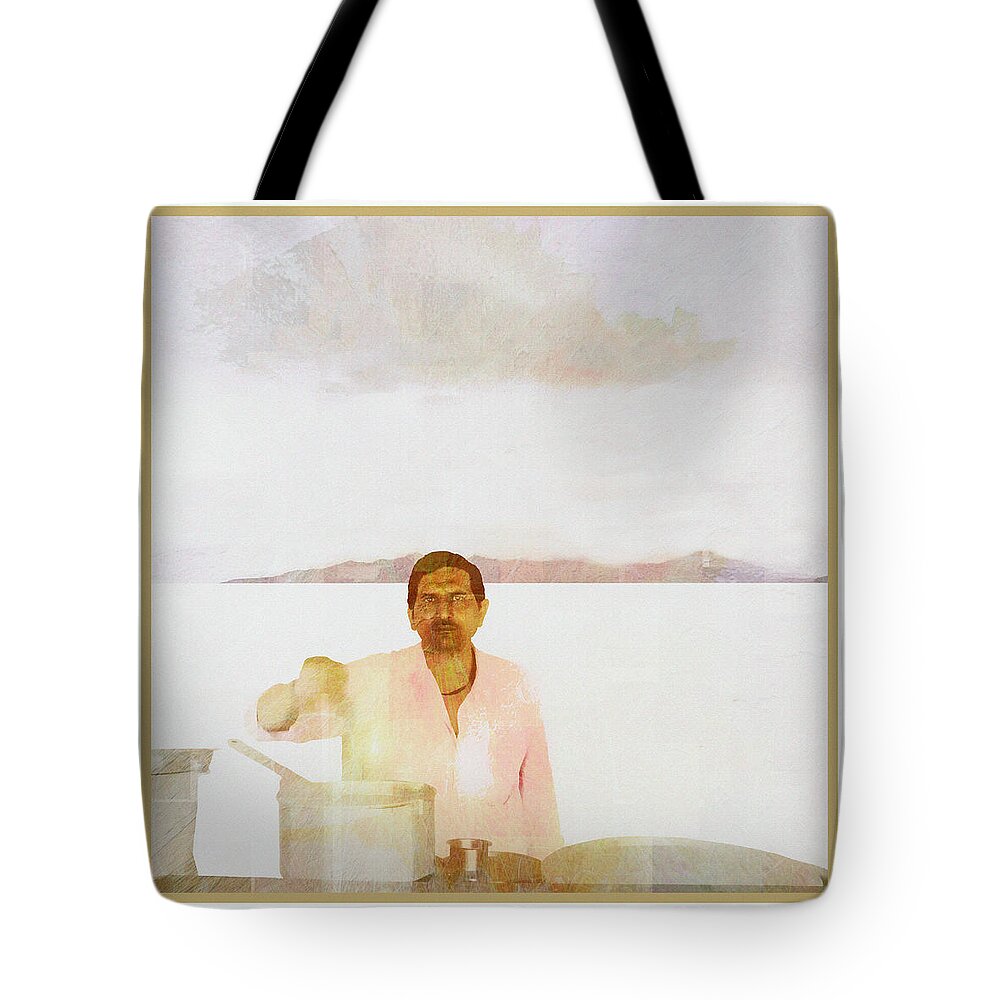 Photography Tote Bag featuring the photograph The Chai Vendor by Craig Boehman