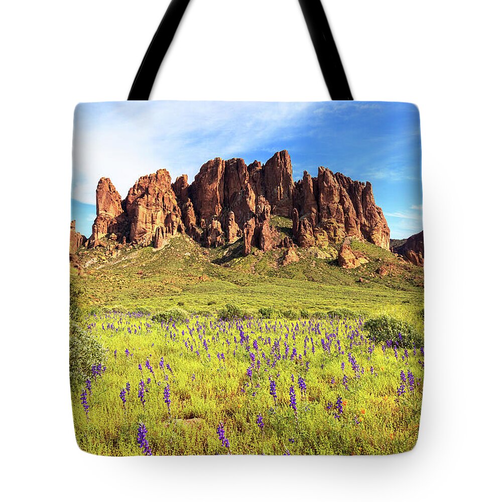Arizona Tote Bag featuring the photograph The Color of Spring by Rick Furmanek