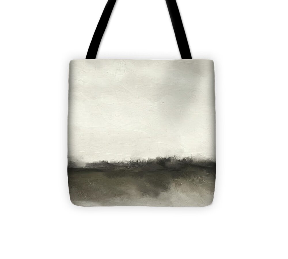 Abstract Tote Bag featuring the digital art The Desolate Land #1 by Shawn Conn