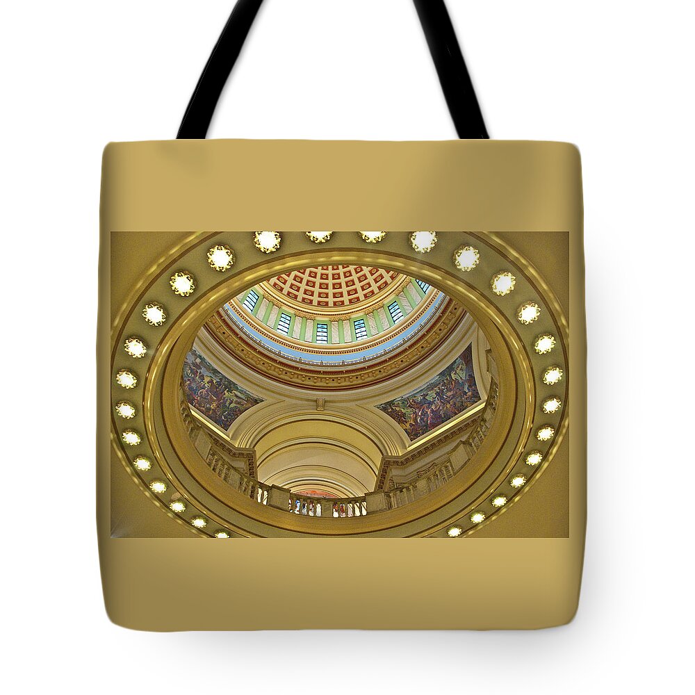 Dome Tote Bag featuring the photograph The Dome by Jolynn Reed