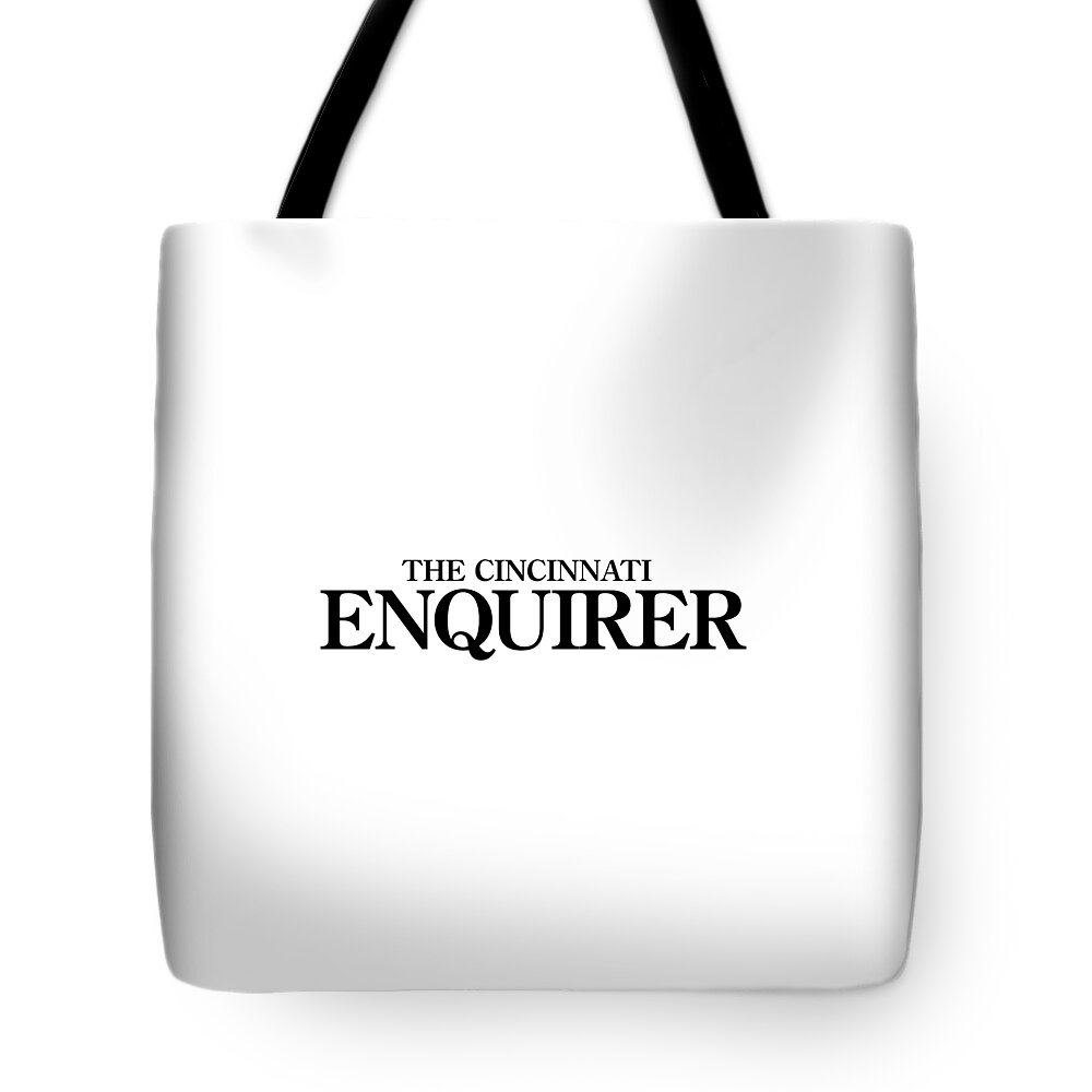 The Cincinnati Enquirer Black Logo Tote Bag