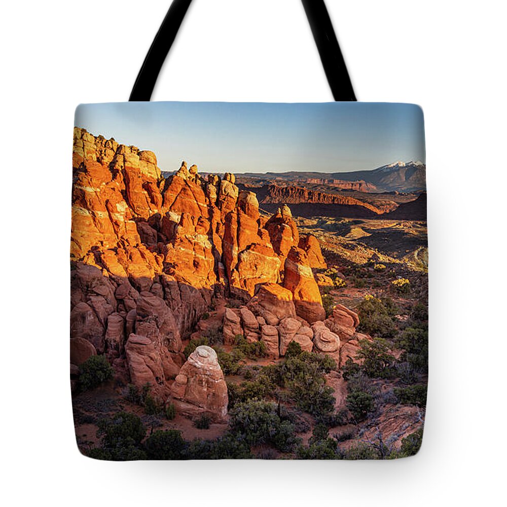 2018 Tote Bag featuring the photograph The Fiery Furnace by Tim Stanley