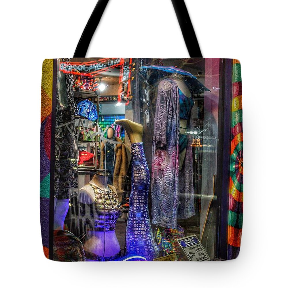  Tote Bag featuring the photograph The Groovy Place by Rodney Lee Williams