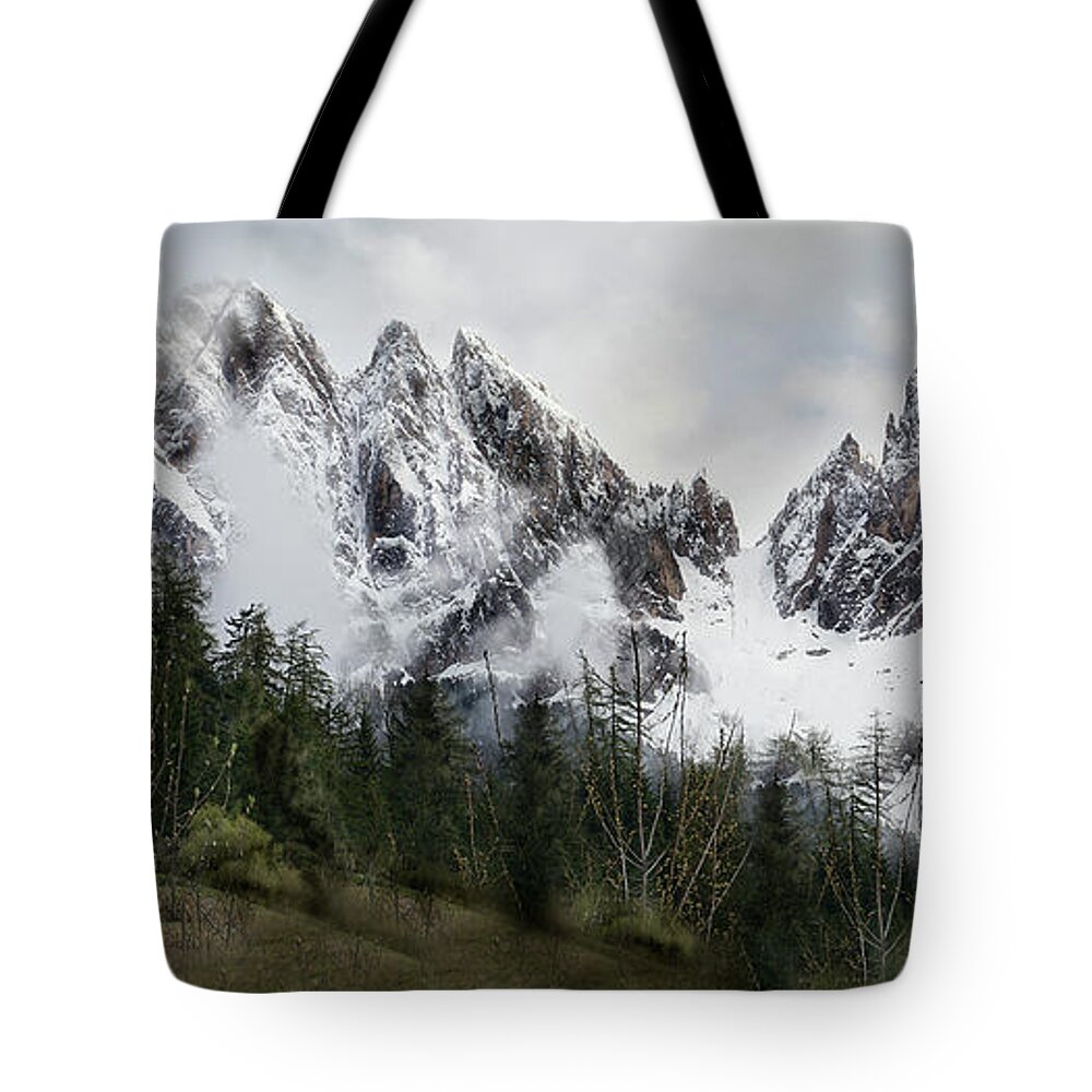Mountains Tote Bag featuring the photograph The Hills are Alive by Deborah Jahier