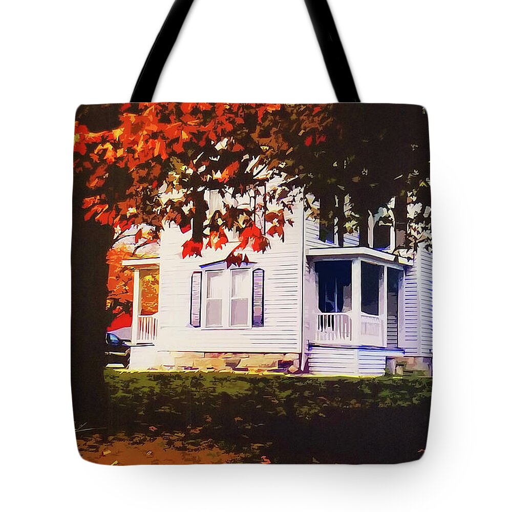 Family Tote Bag featuring the photograph The Homestead by CHAZ Daugherty