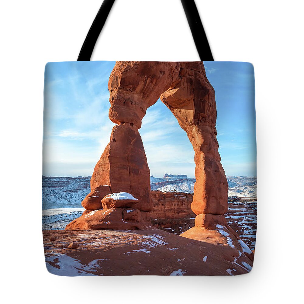 Landscape Tote Bag featuring the photograph The Icon by Jonathan Nguyen