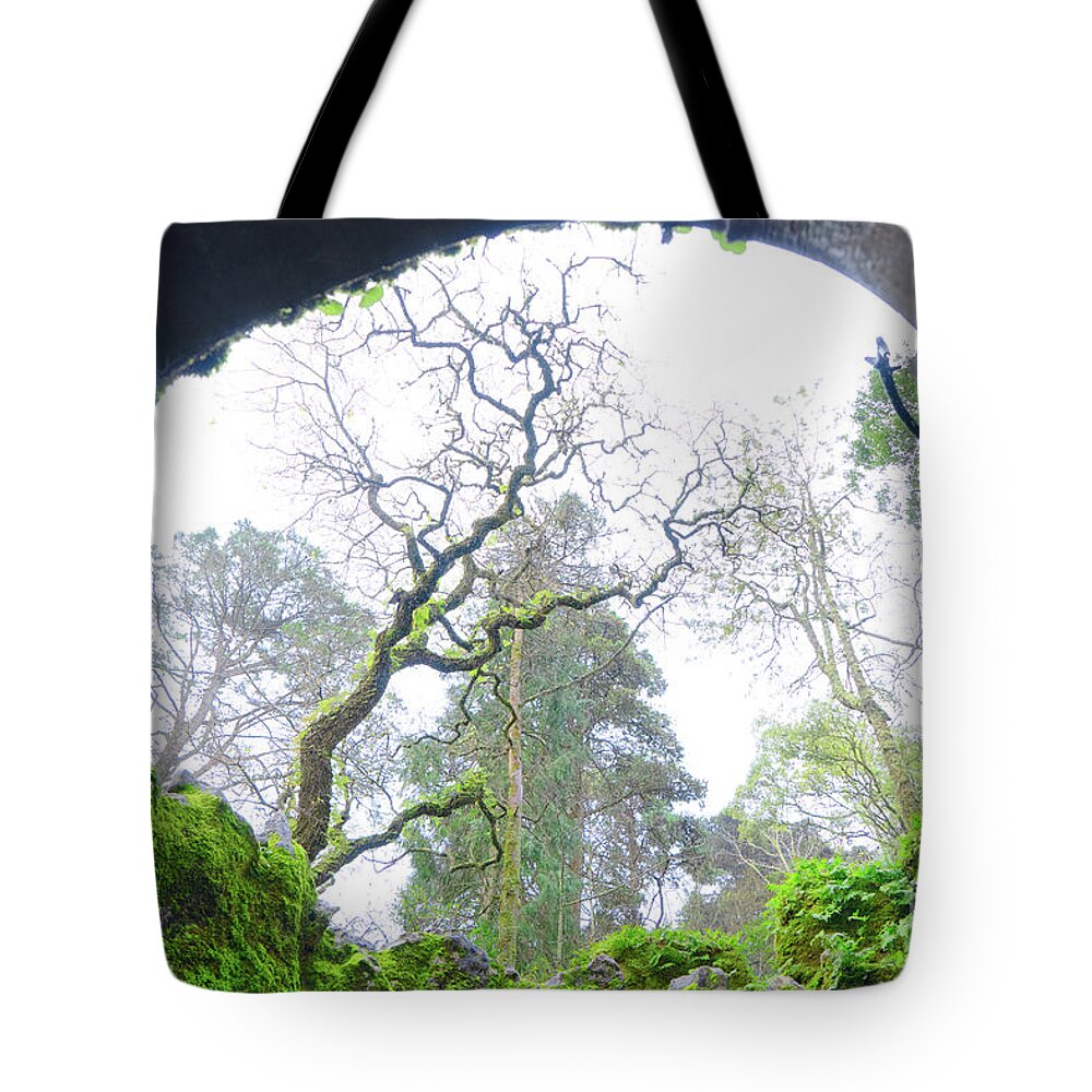 Sintra Tote Bag featuring the photograph The Initiation Well by Anastasy Yarmolovich