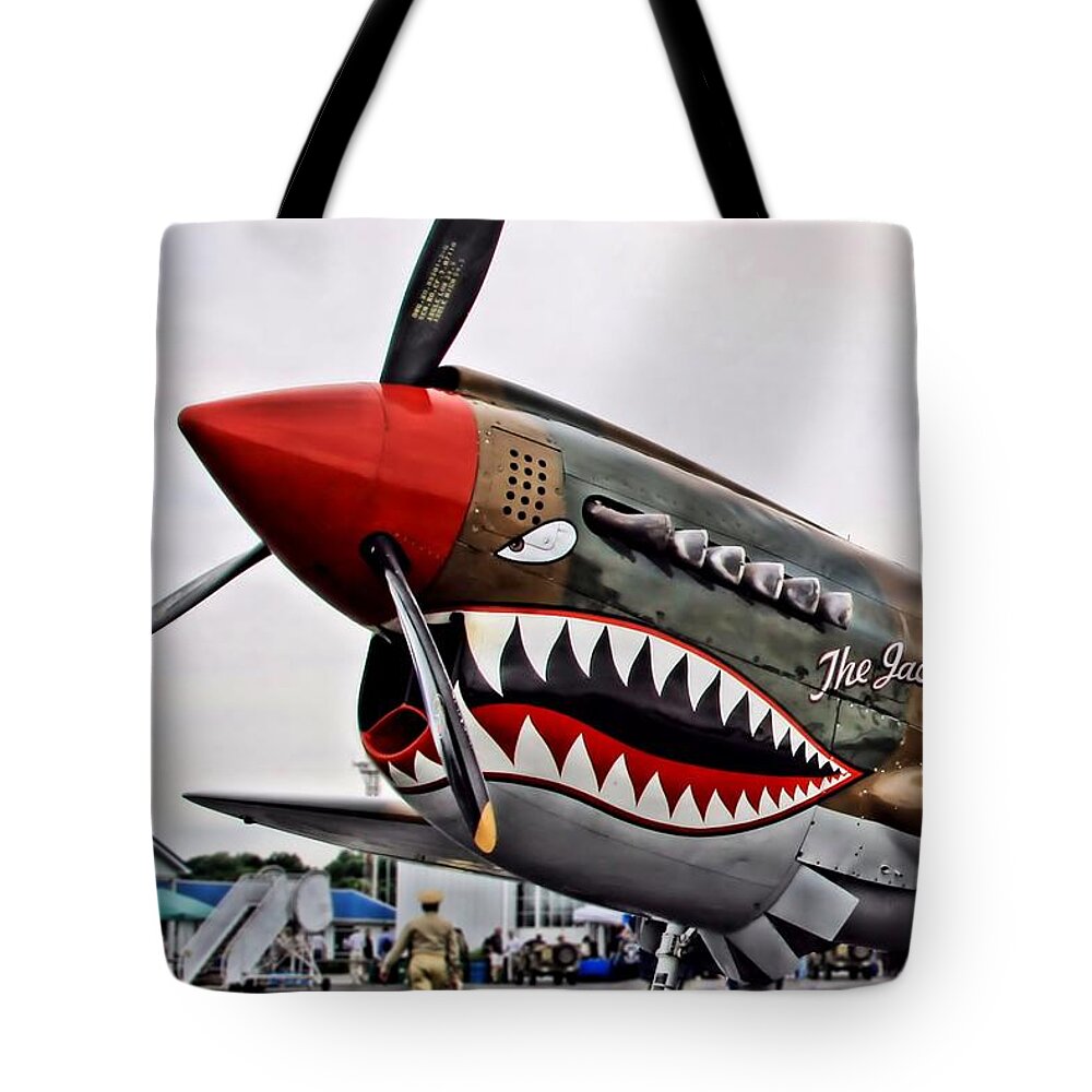 Plane Tote Bag featuring the photograph The Jacky C by DJ Florek