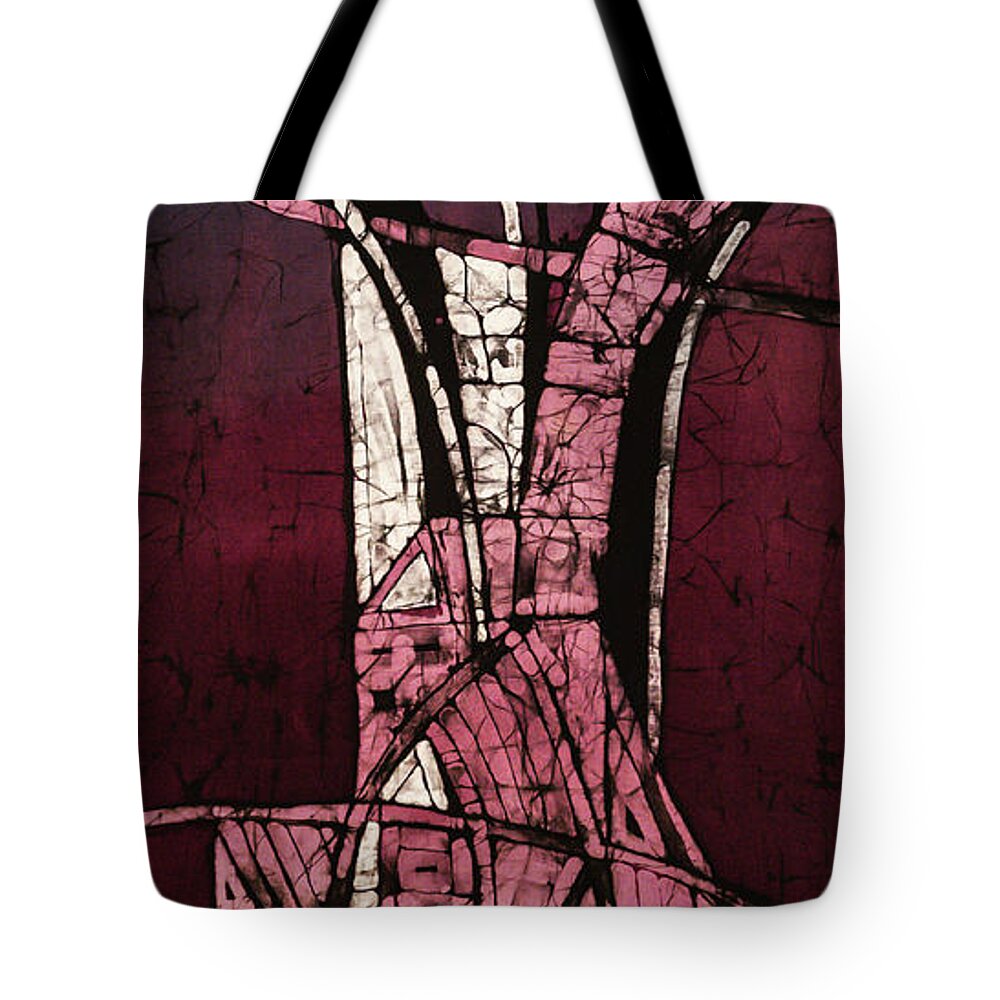 Russian Artists New Wave Tote Bag featuring the tapestry - textile The Journey by Tatiana Koltachikhina