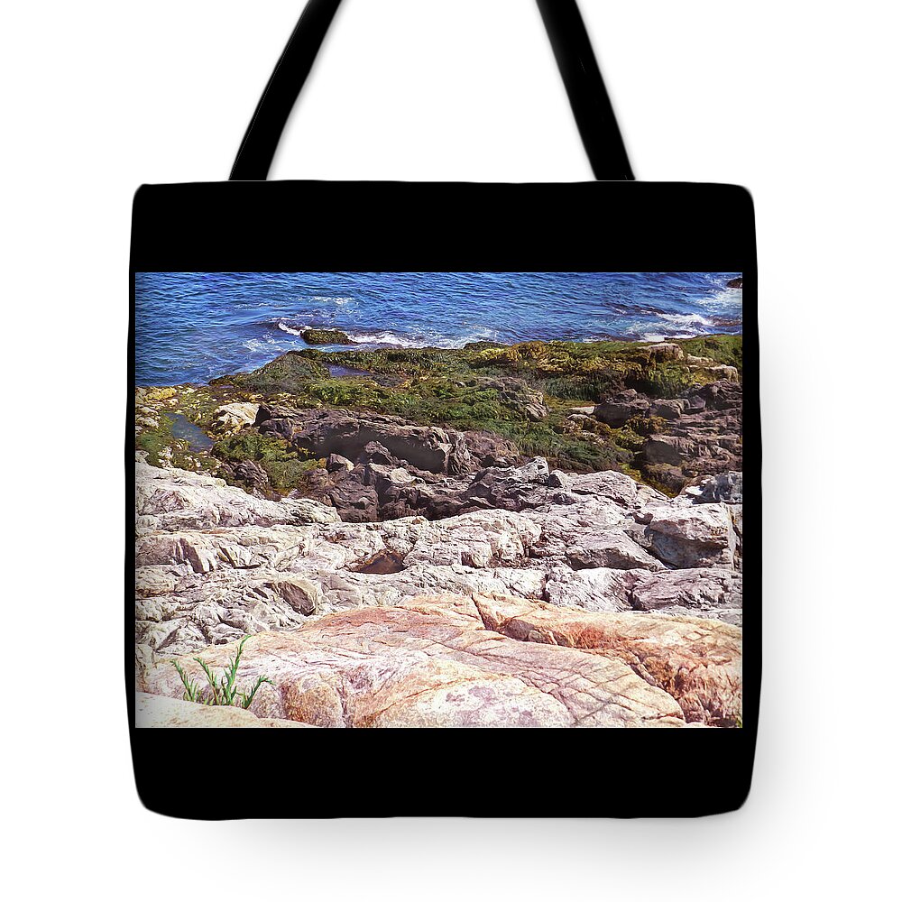 Acadia National Park Tote Bag featuring the photograph The Many Layers, Acadia National Park, Maine by Lise Winne