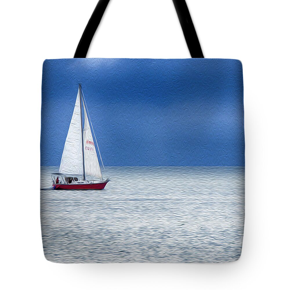Sail Tote Bag featuring the photograph The Meaning Of Freedom by Bob Christopher