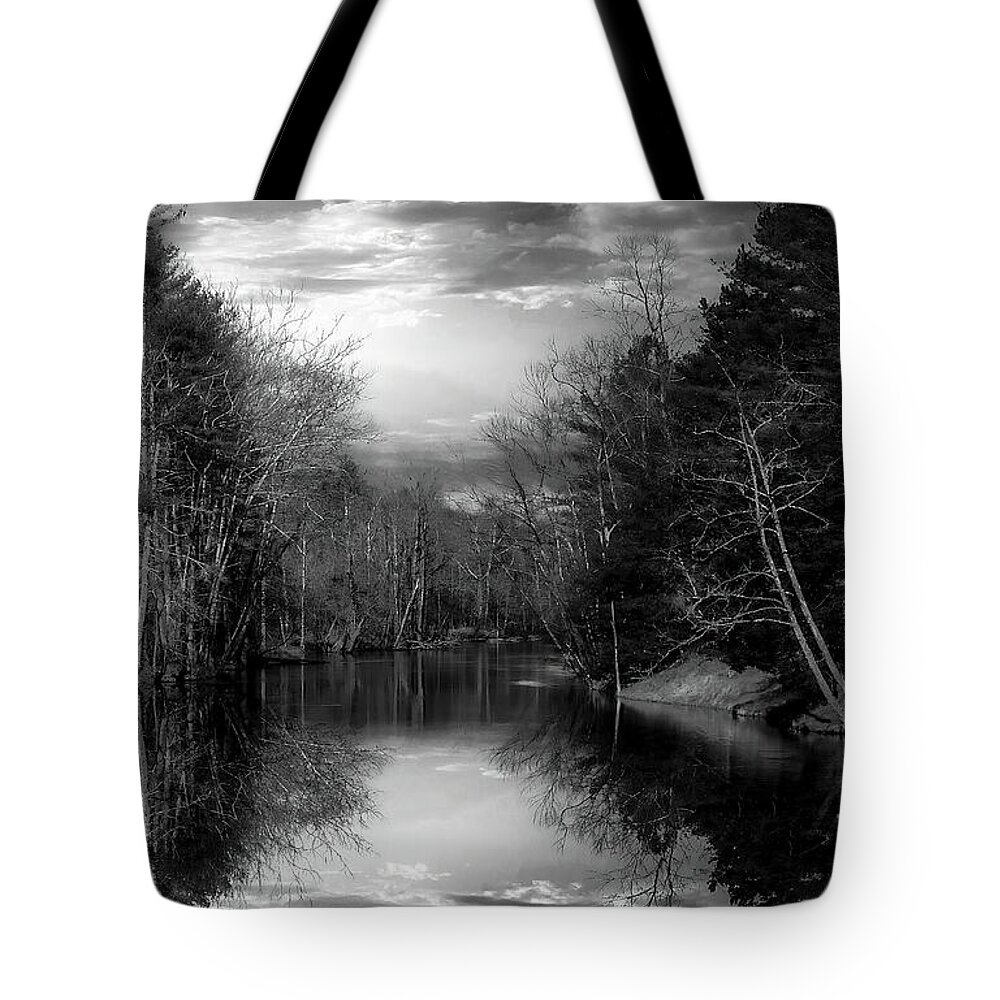 Holston Tote Bag featuring the photograph The Mysterious South Fork by Shelia Hunt