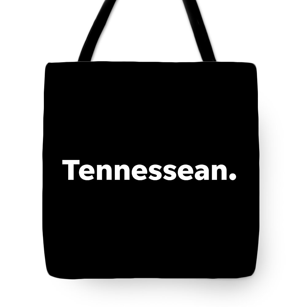Tennessean Black Logo Tote Bag