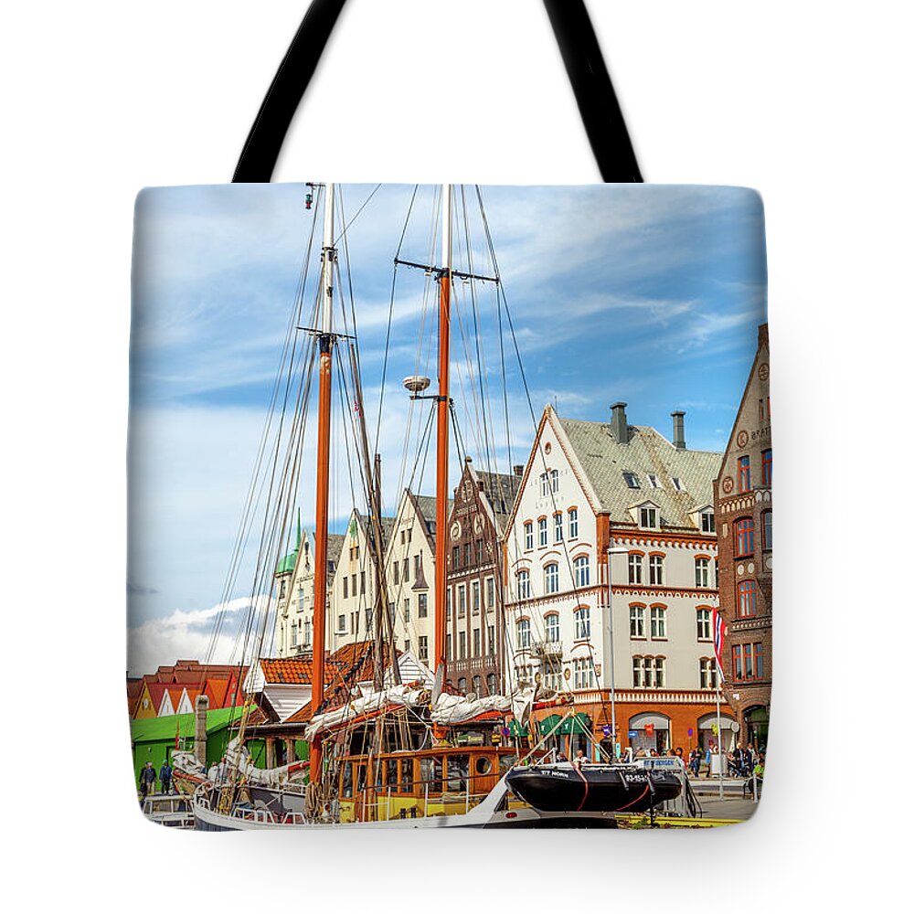 Bergen Tote Bag featuring the photograph The Norn In Bergen by W Chris Fooshee
