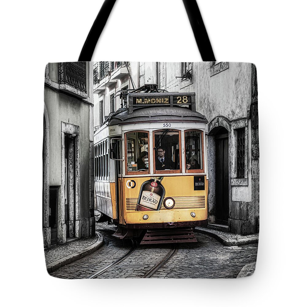 Tram Tote Bag featuring the photograph The Number 28 by Micah Offman