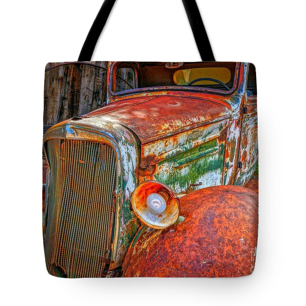  Tote Bag featuring the photograph The Old Boss by Rodney Lee Williams