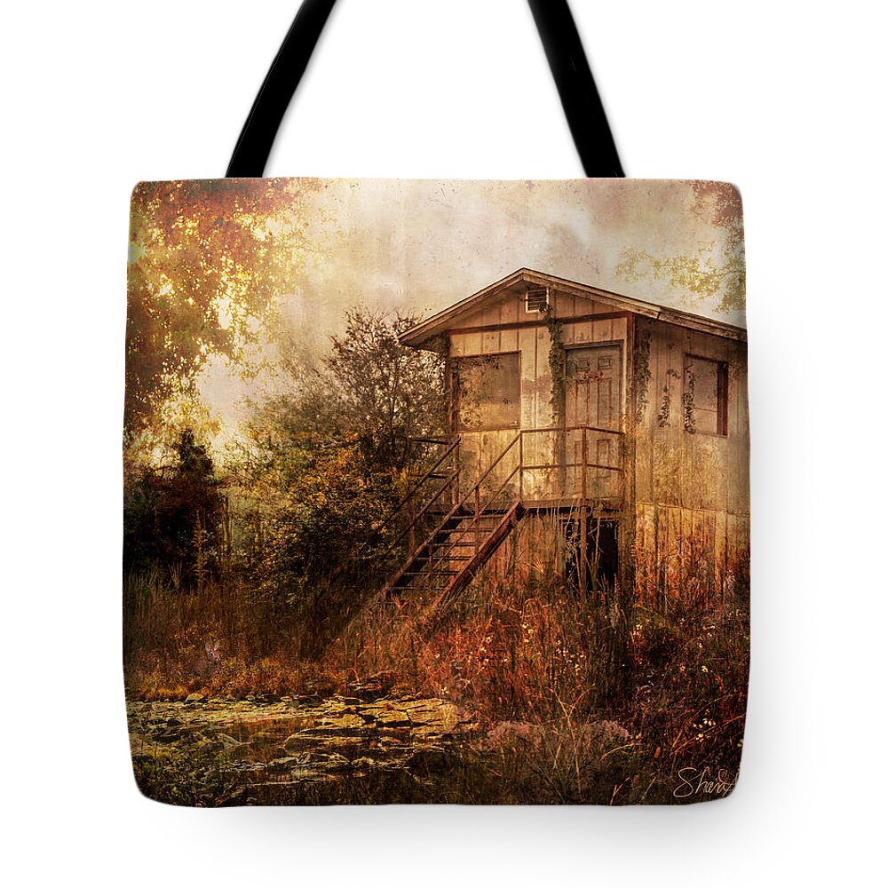  Tote Bag featuring the photograph The Old GateHouse by Shara Abel