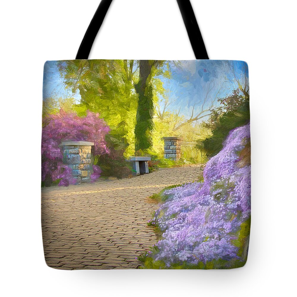  Tote Bag featuring the photograph The Path by Jack Wilson