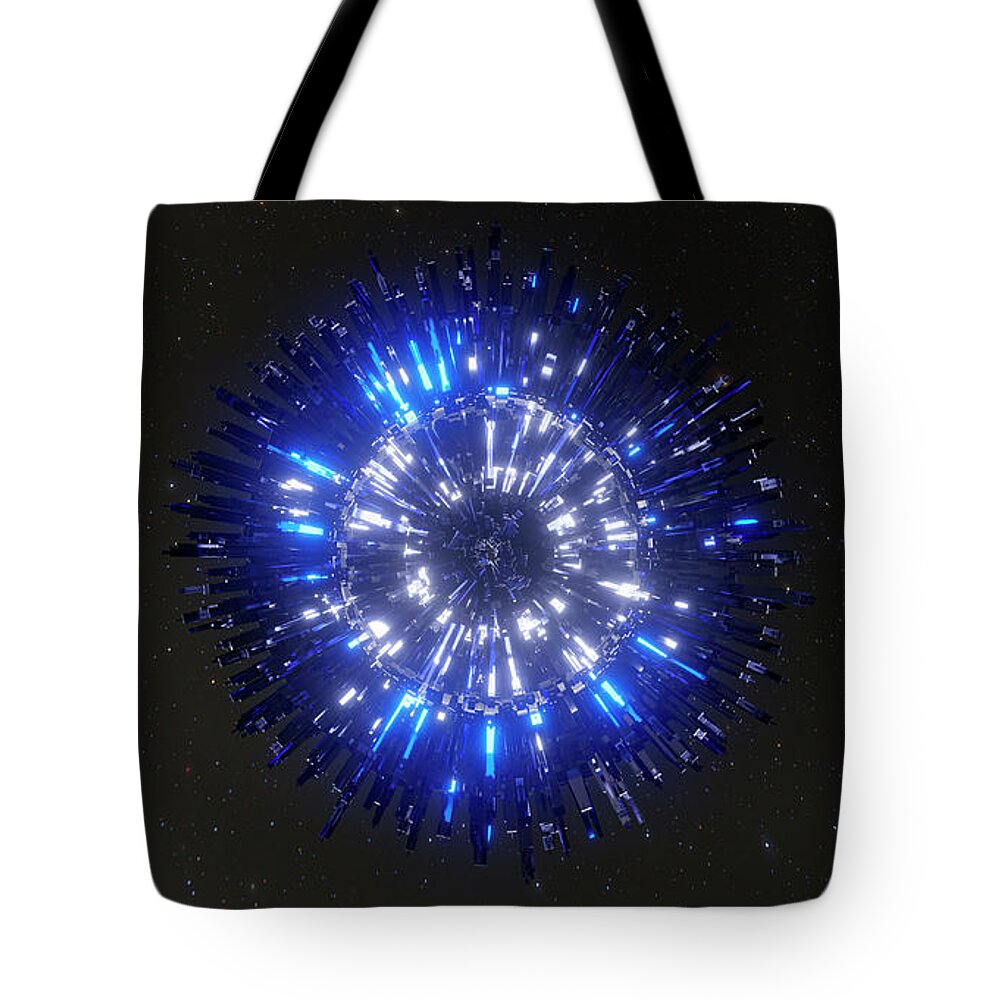 3d Model Tote Bag featuring the photograph The Portal by Michele Cornelius