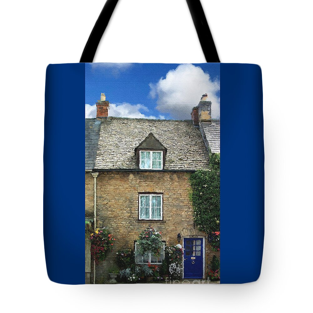 Stow-in-the-wold Tote Bag featuring the photograph The Pound Too by Brian Watt