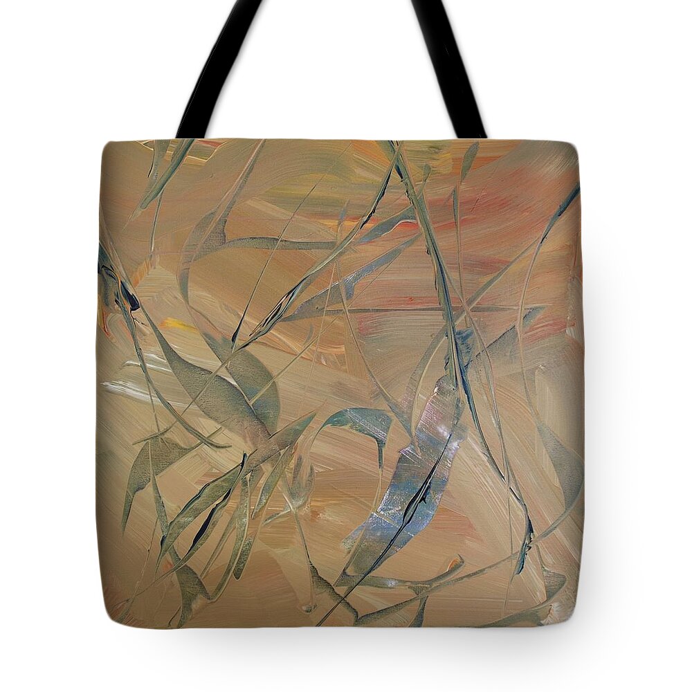 Original Tote Bag featuring the painting The Rain Has Gone by Dick Richards