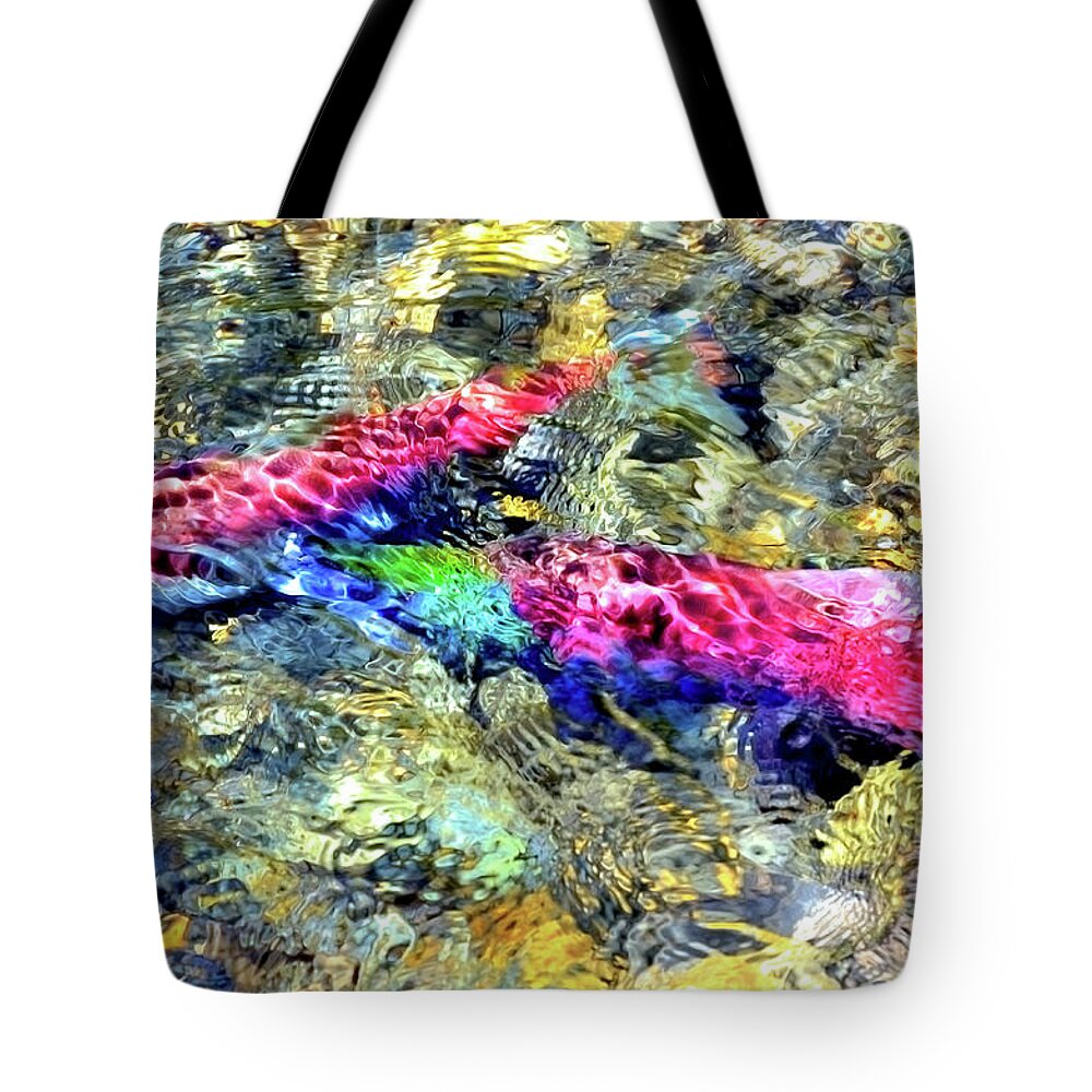 David Lawson Photography Tote Bag featuring the photograph The Ripple Effect by David Lawson