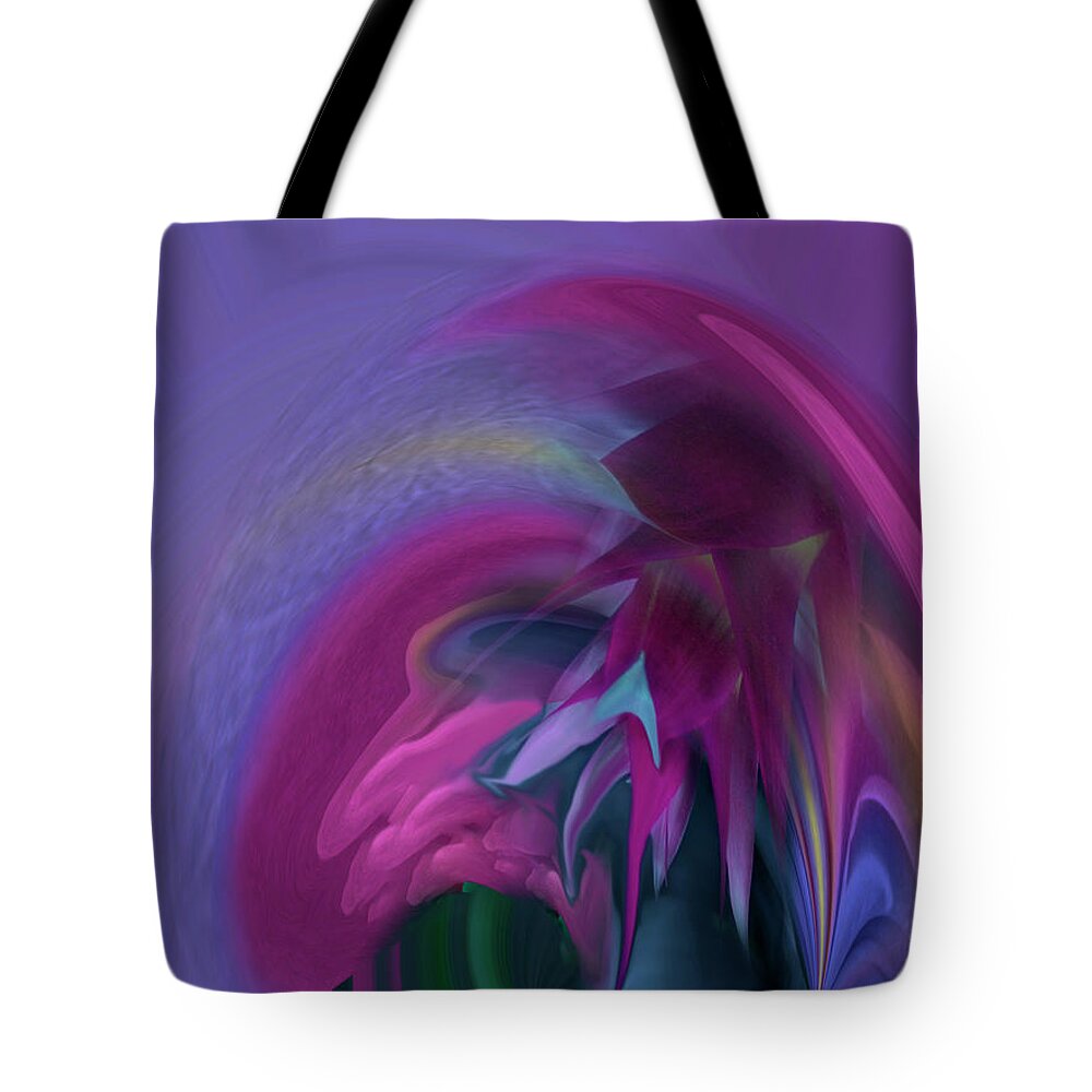Color Tote Bag featuring the photograph The Rising TOO by Wayne King