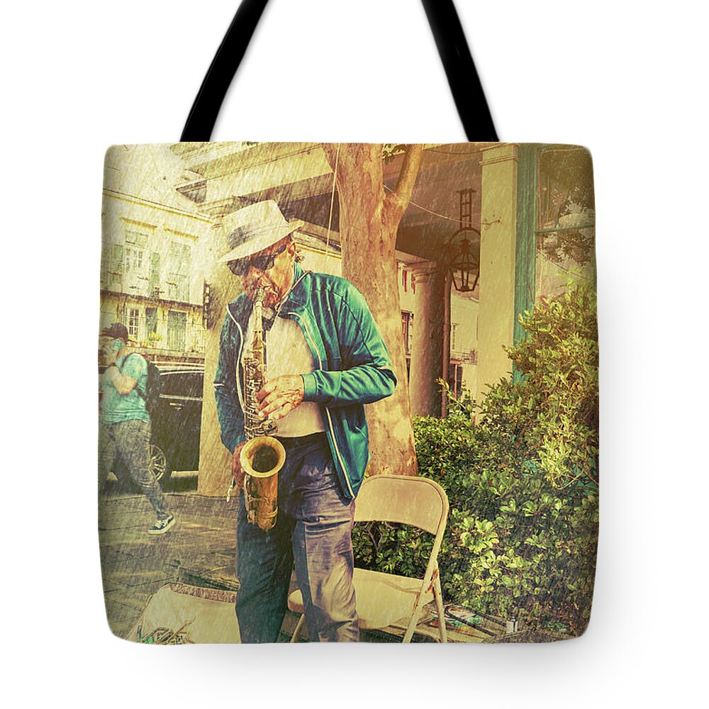 Serenade Tote Bag featuring the photograph The Serenade by Jim Cook
