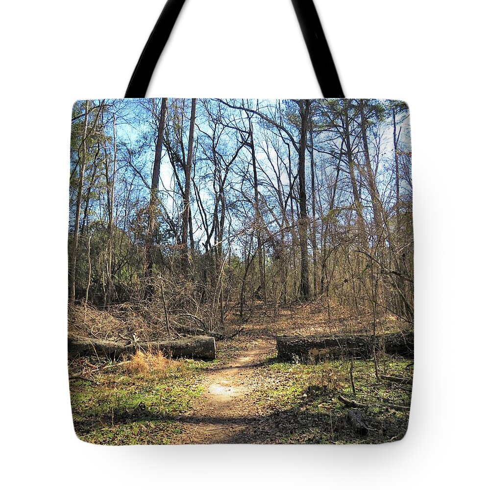 Efficiency Tote Bag featuring the photograph The Shortest Distance Between... by Ed Williams