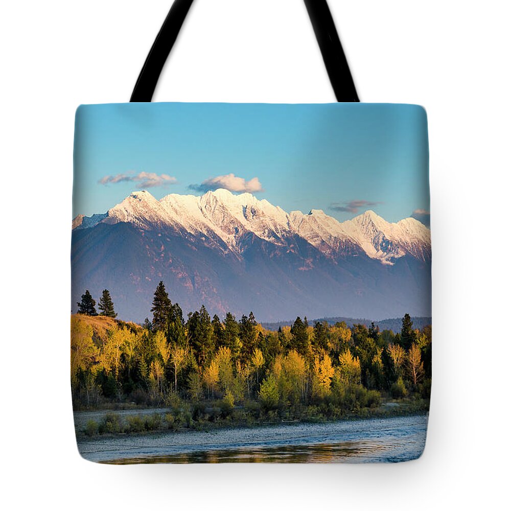 Canada Tote Bag featuring the photograph The Steeples by Michael Wheatley