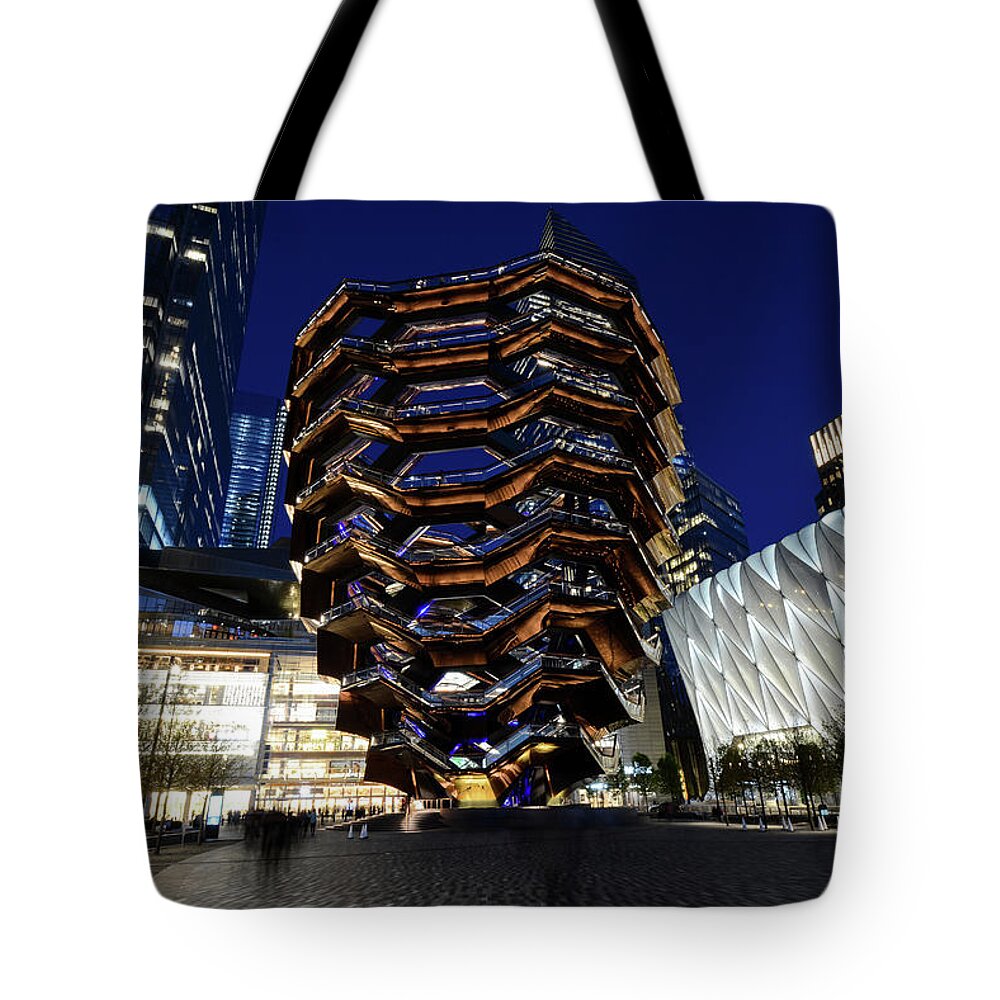 The Vessel Tote Bag featuring the photograph The Vessel, NYC - Hudson Yards, New York City by Earth And Spirit