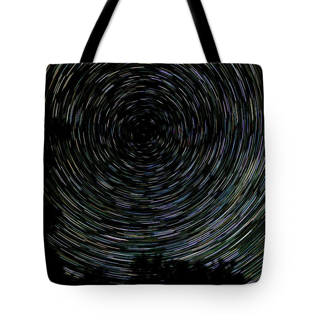 Kennedy Meadows Tote Bag featuring the photograph The Vortex of the Universe is Watching You by Joe Schofield