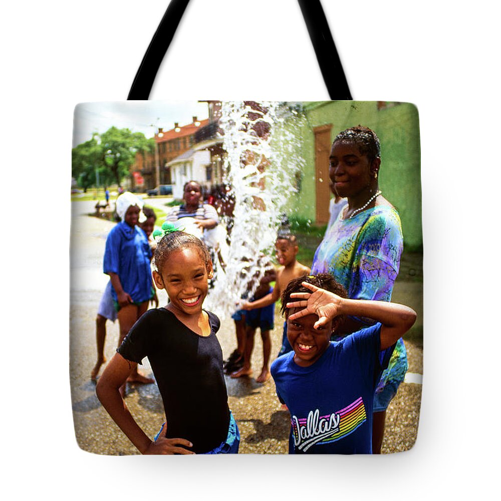New Orleans Tote Bag featuring the photograph The Wards II - New Orleans, Louisiana by Earth And Spirit