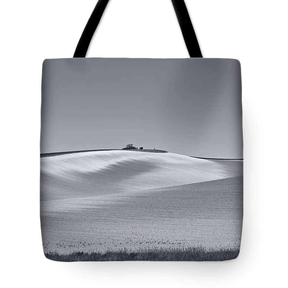 Landscape Tote Bag featuring the photograph The Wave by Karine GADRE