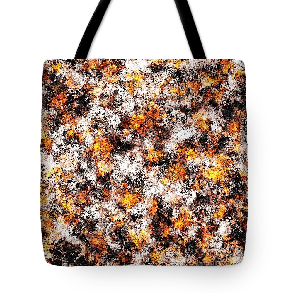 Heat Tote Bag featuring the digital art Thermal by Keith Mills