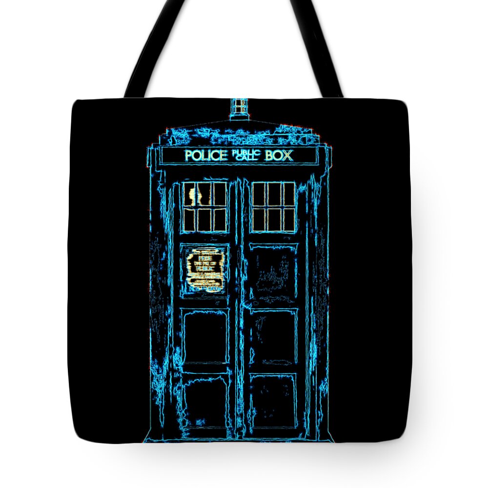 Richard Reeve Tote Bag featuring the digital art Think Inside the Box Redux by Richard Reeve