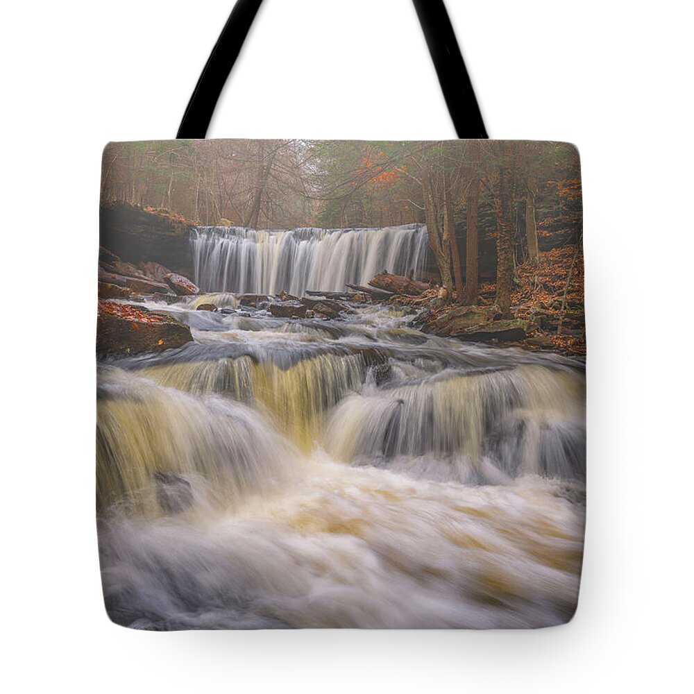 Waterfalls Tote Bag featuring the photograph Thirst Quencher by Darren White