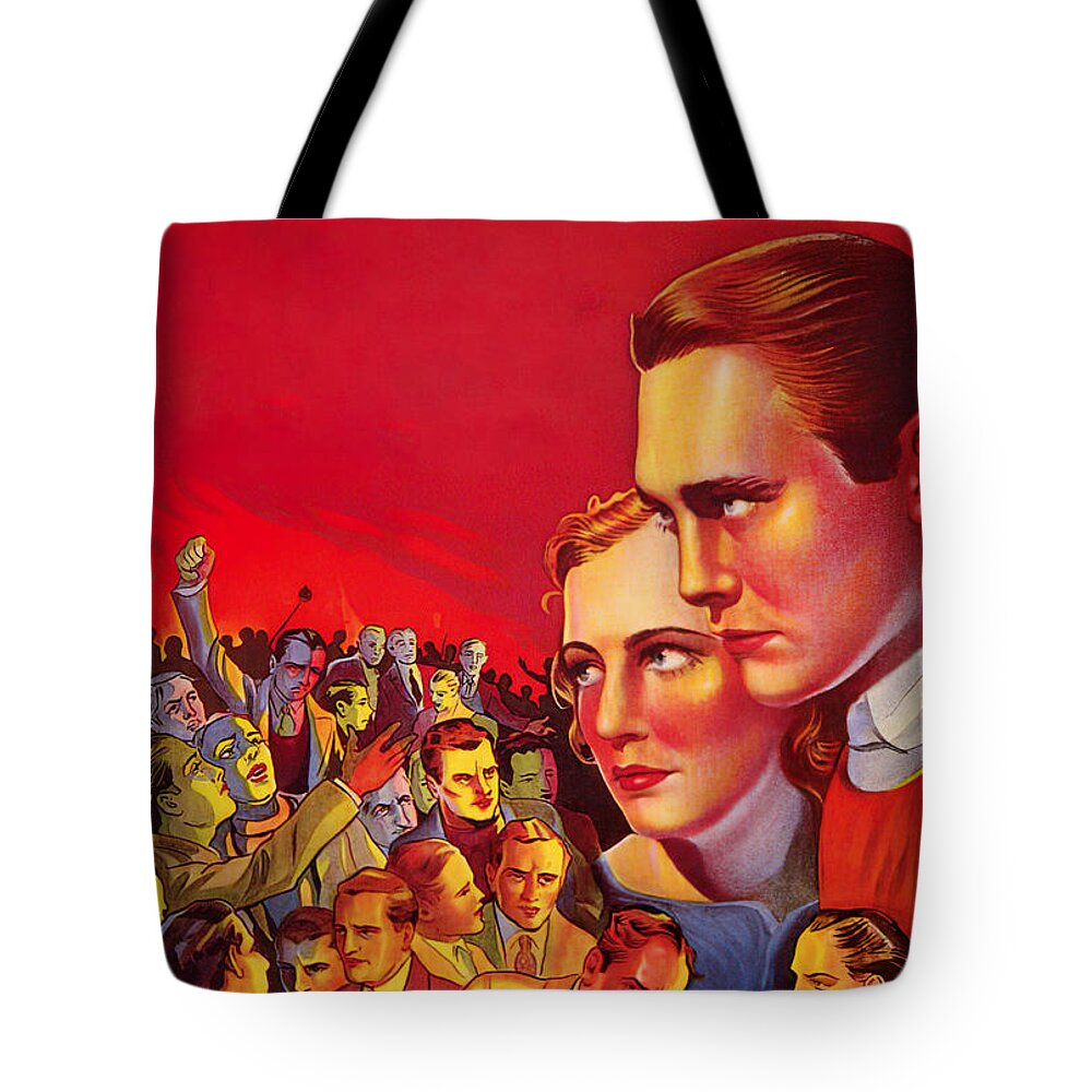 This Tote Bag featuring the painting ''This Day and Age'', 1933, movie poster painting by Movie World Posters