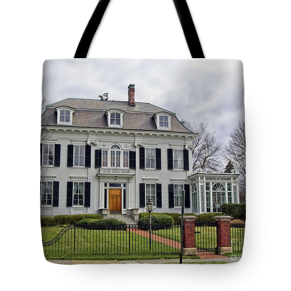 Thomas Tote Bag featuring the photograph Thomas Nast Home by Mark Miller