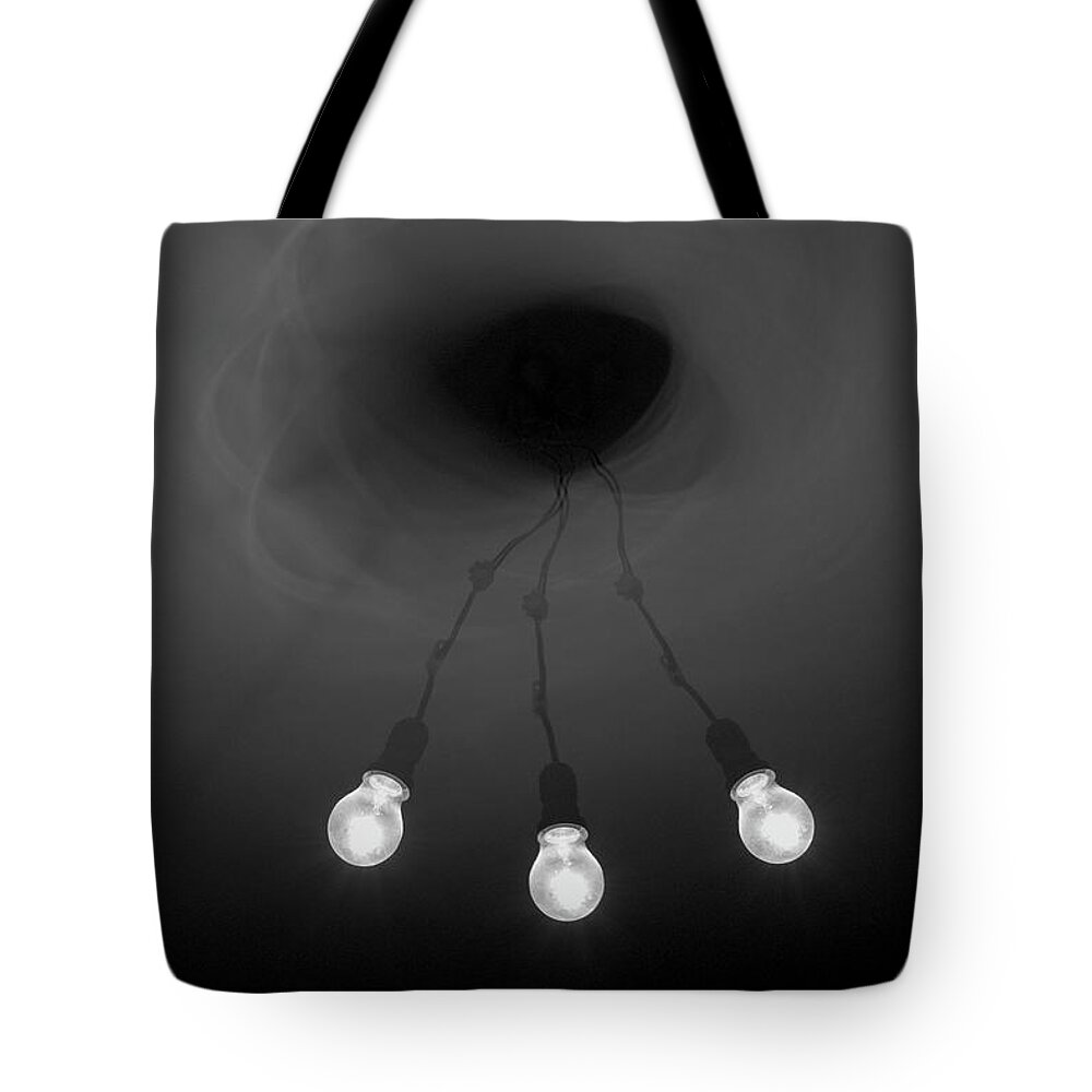 Light Bulb Tote Bag featuring the photograph Three Pair by Sean Hannon