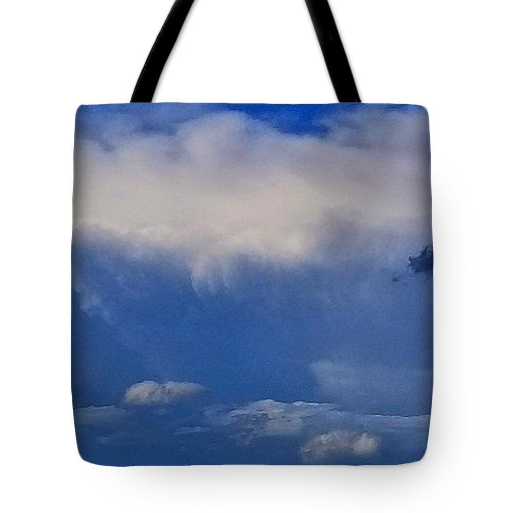 Cloud Tote Bag featuring the photograph Thunderhead Cloud by Tina Mitchell
