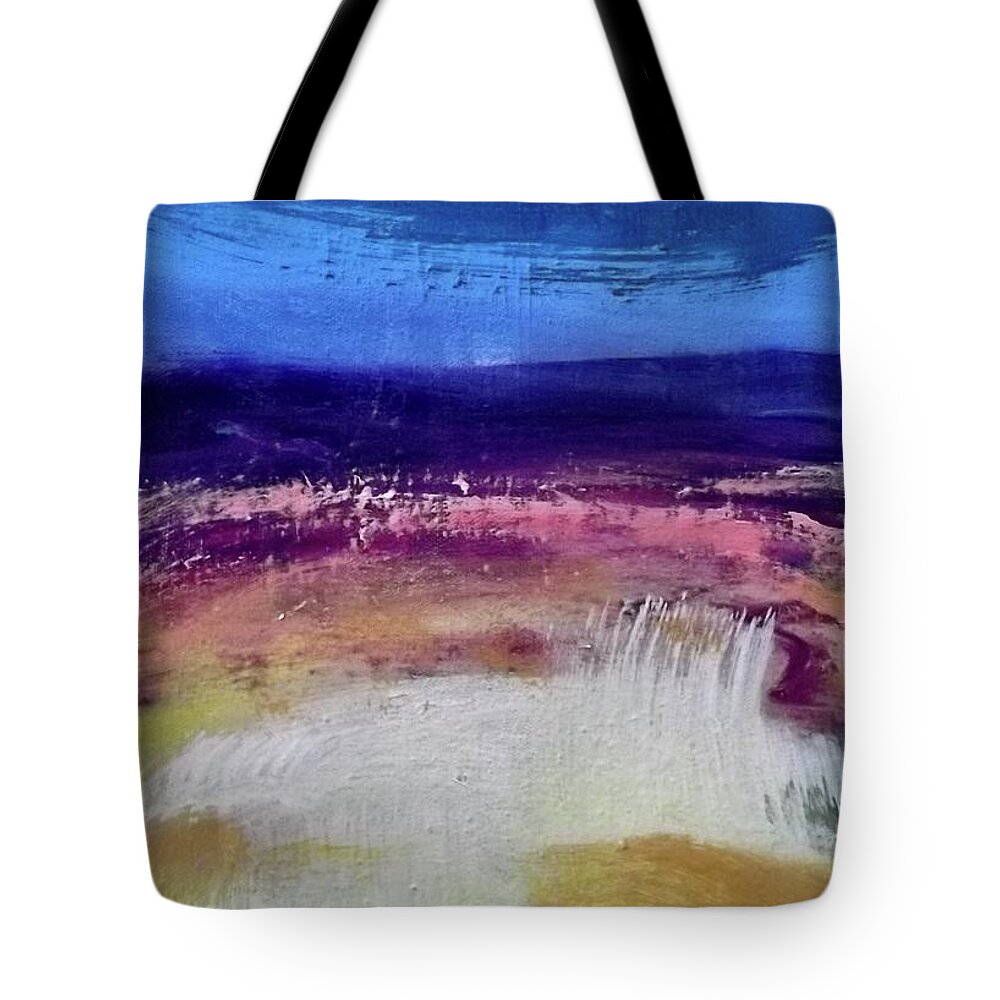 Painting Tote Bag featuring the painting Tide Pool by Les Leffingwell